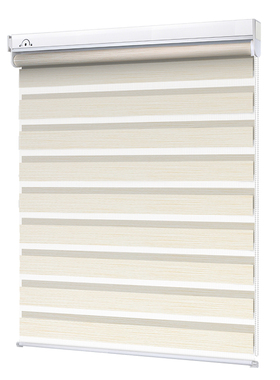 LDOO免打孔电动柔纱帘卷帘百叶窗帘遮光自动升降卧室客厅