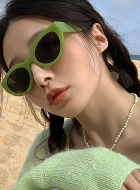 猫眼时尚男女同款可配近视墨镜