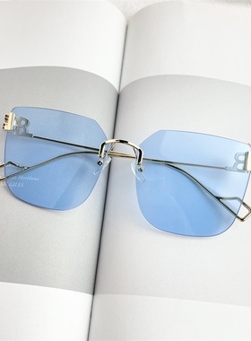 巴黎墨镜女潮时尚方形遮阳