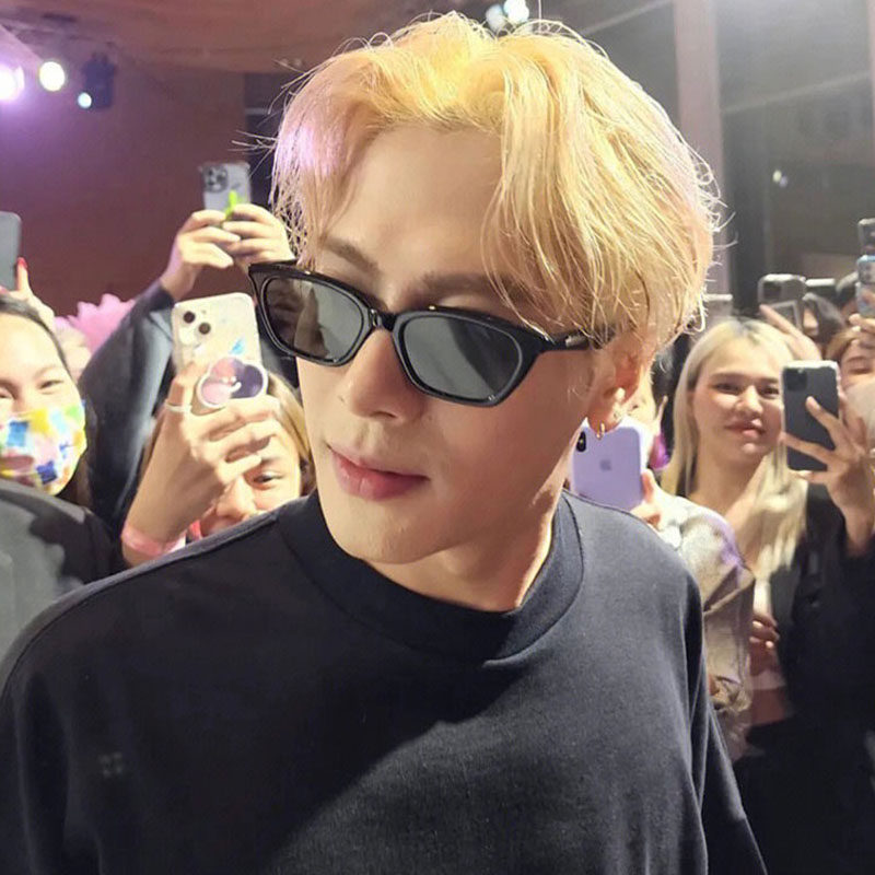 王嘉尔同款gm墨镜女潮酒吧夜店蹦迪猫眼防晒防紫外线高级感太阳男