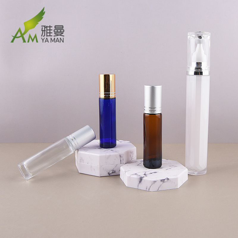 10ML 香水瓶走珠玻璃瓶香水瓶 便携分装空瓶便携 滚珠瓶 按摩瓶