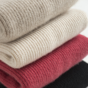 一件过冬 女半高领毛衣 重磅加厚100纯山羊绒衫