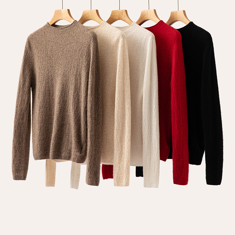 理肌感100纯山羊绒 女半高领羊绒打底衫修身,女装/女士精品,羊绒衫,淘宝优惠券,粉丝福利购,淘宝优惠卷