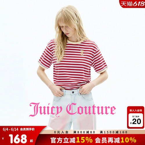 JuicyCouture橘滋美式T恤