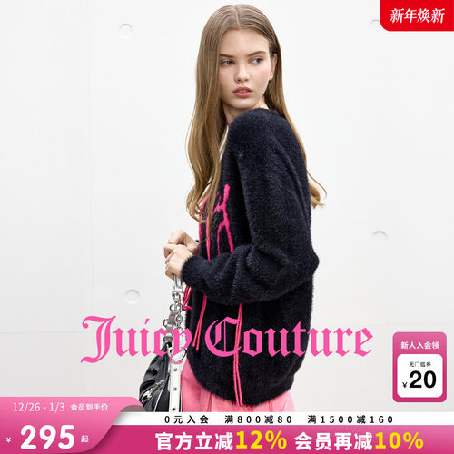 JuicyCouture橘滋圆领毛衣