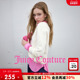 女彩色刺绣圆领长袖 Juicy Couture橘滋针织衫 上衣