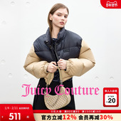 短外套 Couture橘滋羽绒服女美式 90白鸭绒 Juicy