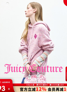 【含绵羊毛】Juicy Couture橘滋针织衫女2025年冬季新款慵懒毛衣