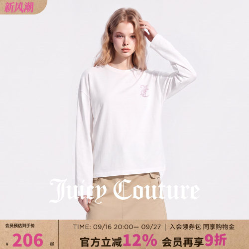 JuicyCouture橘滋长袖T恤女2026