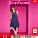 Juicy Couture橘滋连衣裙女莱赛尔丹宁牛仔背心长裙
