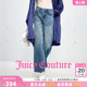 女丹宁直筒休闲宽松长裤 Juicy Couture橘滋牛仔裤