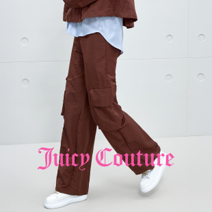 工裝 女2025年秋季 Juicy 新款 長(zhǎng)褲 Couture橘滋休閑褲 戶(hù)外風(fēng)傘兵褲