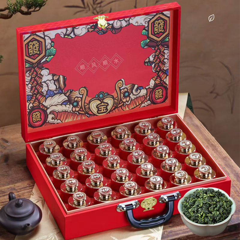 特级浓香型铁观音茶叶乌龙茶安溪铁观音高端礼盒装500g新茶