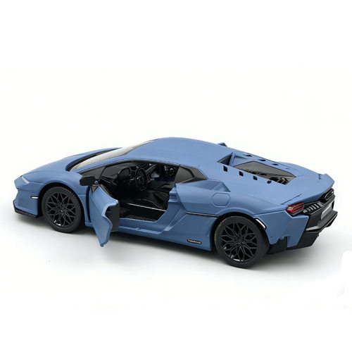 CCA彩珀1：32兰博基尼小牛合金汽车模型新能源跑车回力声玩具热销