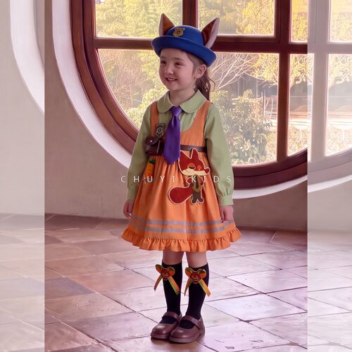 疯狂动物城尼克狐狸cos服装朱迪9