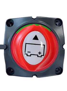 船用灰色双电池开关选择器 6V-60V车辆电源切断开/关主断开隔离器