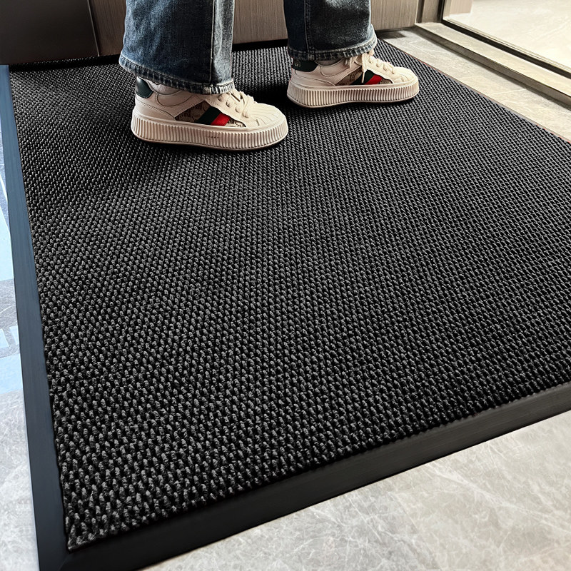 黑色入户门吸水地垫户外加厚门垫高级防滑脚垫门口新款室外地毯,居家布艺,家用脚垫,淘宝优惠券,粉丝福利购,淘宝优惠卷