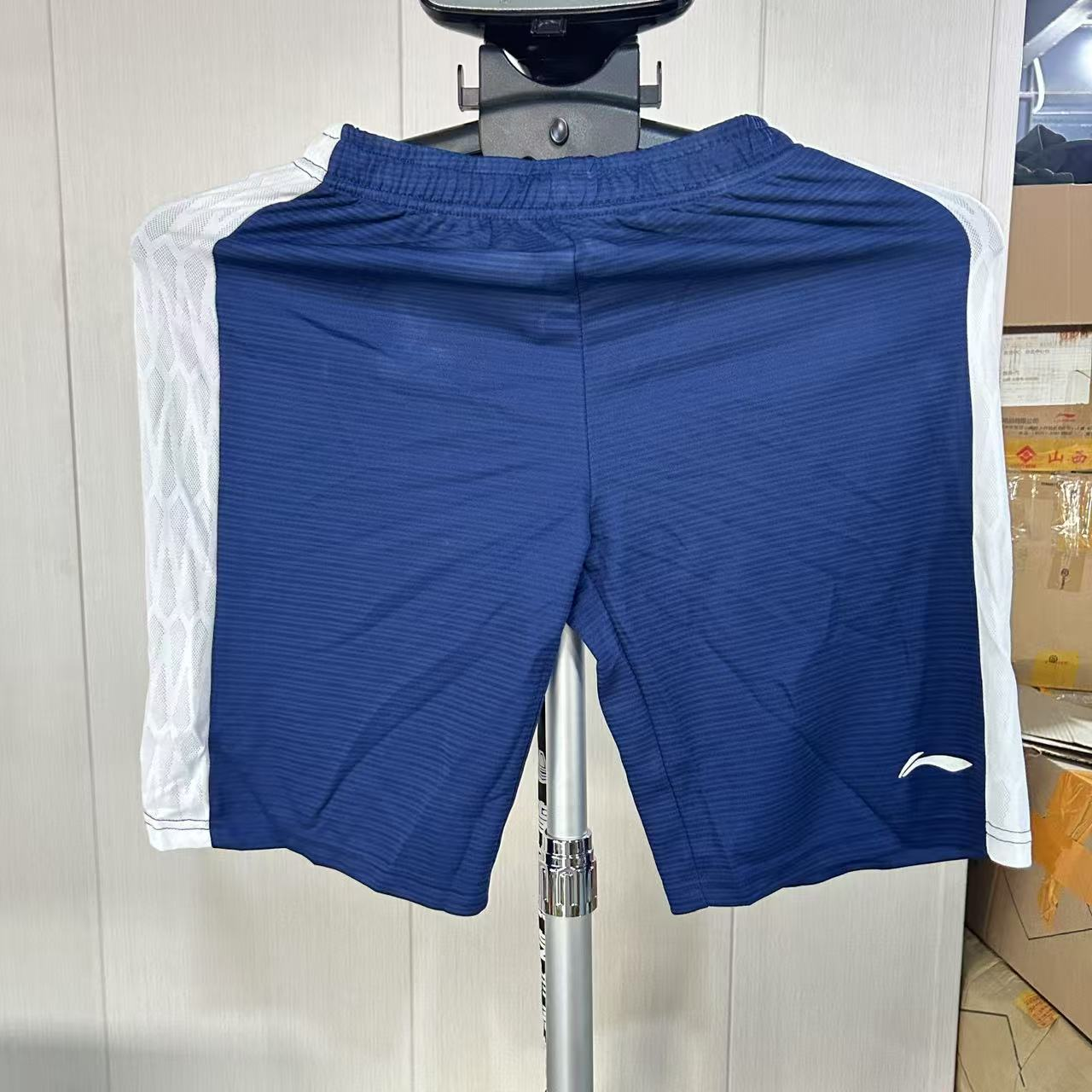 《购买前看详情B品》李宁短裤童装夏季男款宽松透气休闲裤DDDD556