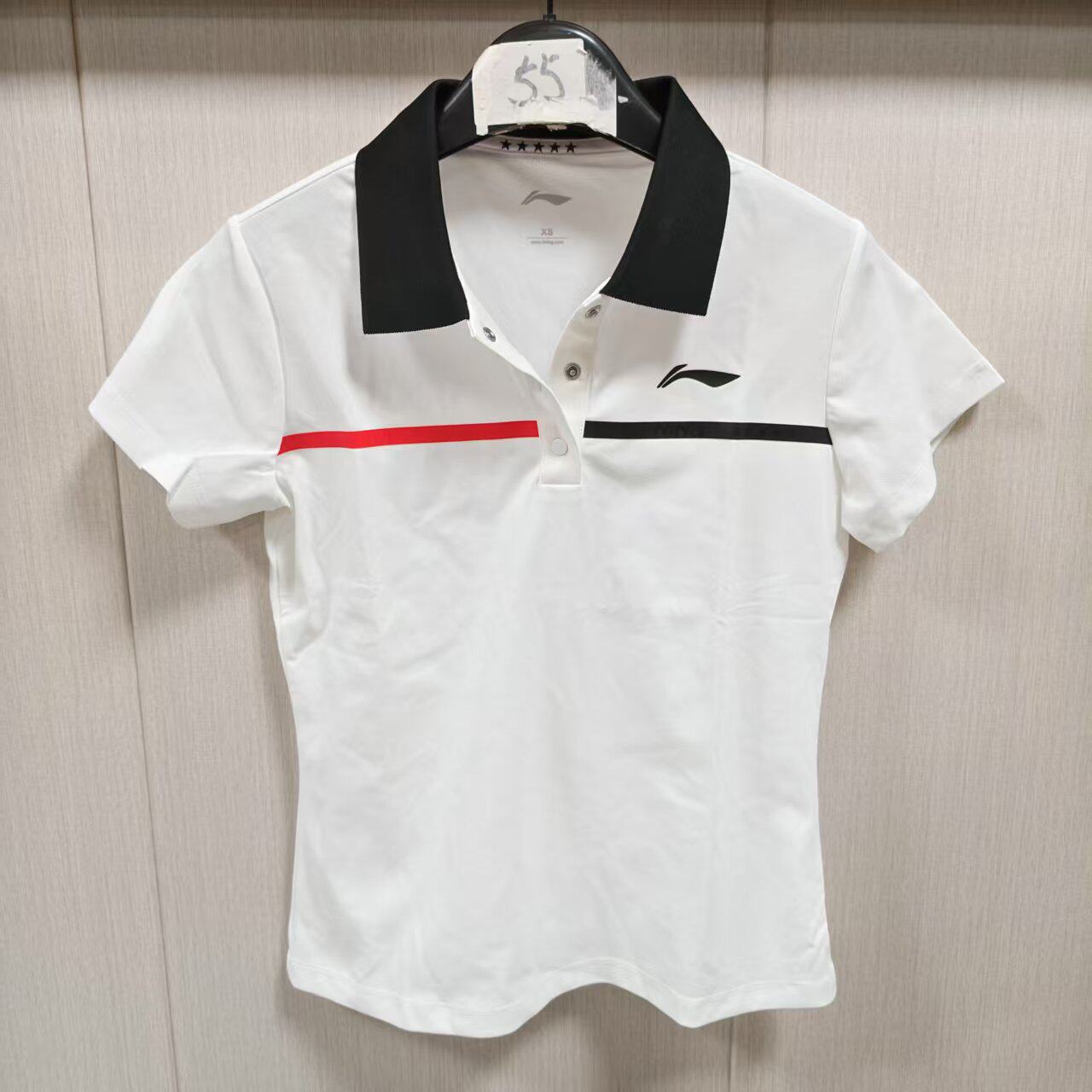 《购买前看详情B品》李宁短袖透气夏季速干运动POLO衫女款APLS198