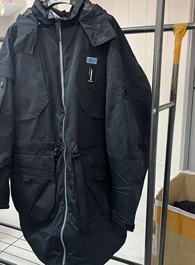 李宁棉服男女秋冬款LNG系列时尚保暖连帽运动休闲百搭棉服FJAD006