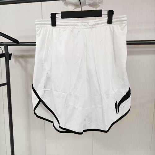 《购买前看详情B品》李宁球裤CBA系列女子夏季休闲宽松短裤AAPM17