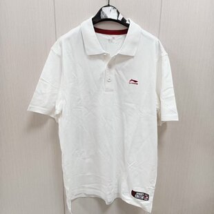 简约宽松POLO衫 男子夏季 购买前看详情B品 APLF159 李宁短袖