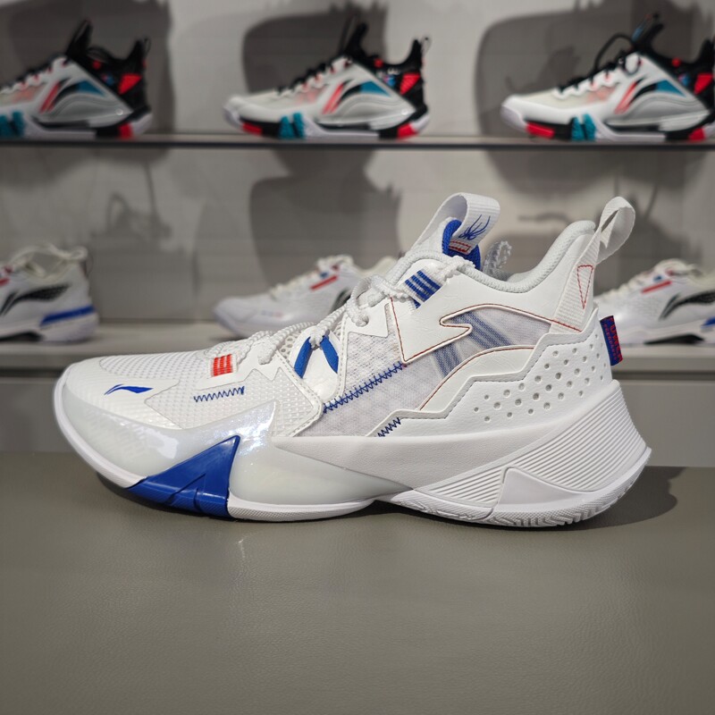 李宁篮球鞋2024夏季新款男子减震耐磨透气篮球场地鞋ABPU055