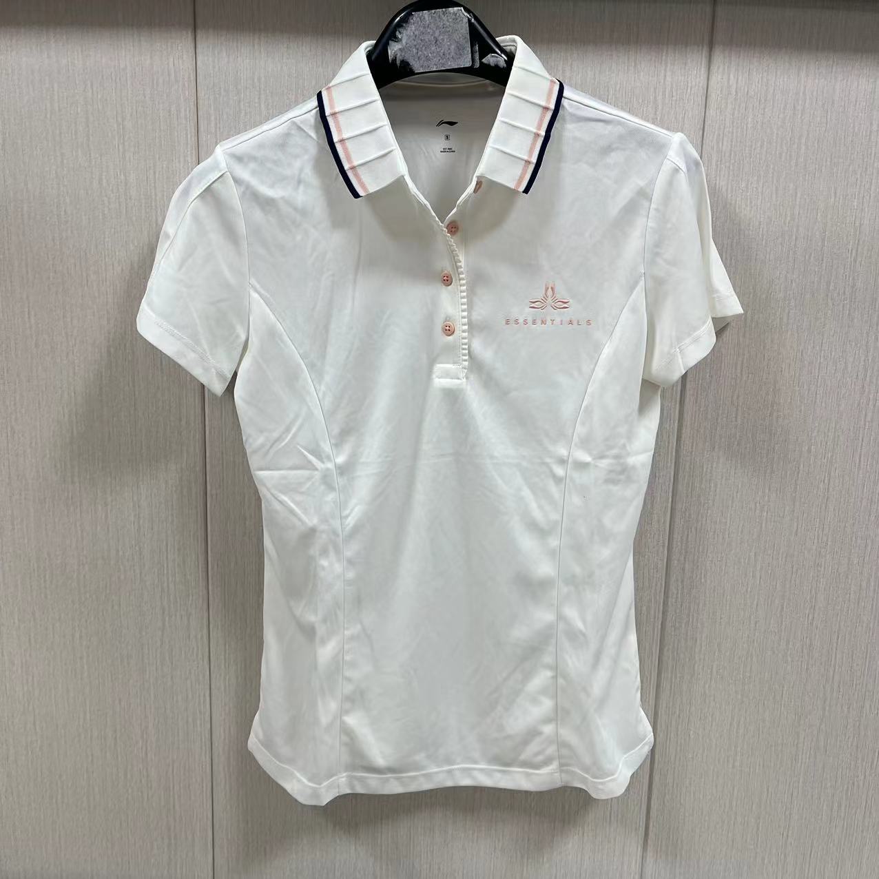 《购买前看详情B品》李宁短袖女款夏季团购系列宽松POLO衫 APLSC2