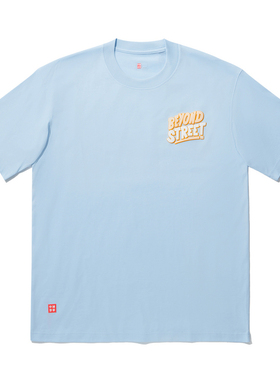 李宁 x ICECREAM联名系列男子T恤宽松休闲运动短袖文化衫AHSUE63