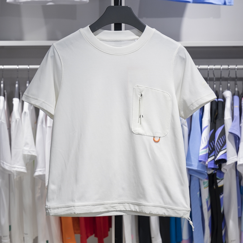 李宁T恤2024秋季新款运动