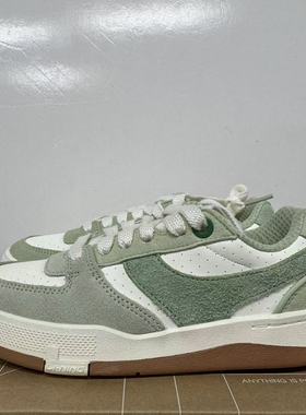 （瑕疵门店样鞋）李宁秋季新款女子惟吾S70软弹滑板运动鞋AEPU028