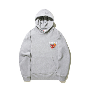 中国李宁日进斗金卫衣男款龙年24春季款刺绣宽松休闲上衣 AWDU337