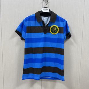 条纹翻领POLO衫 女大童夏季 购买前看详情B品 APLM268 李宁短袖