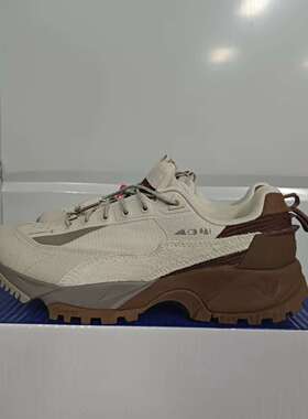 （瑕疵门店样鞋）李宁CF溯行野PRO女子防泼水户外休闲鞋AGLU152