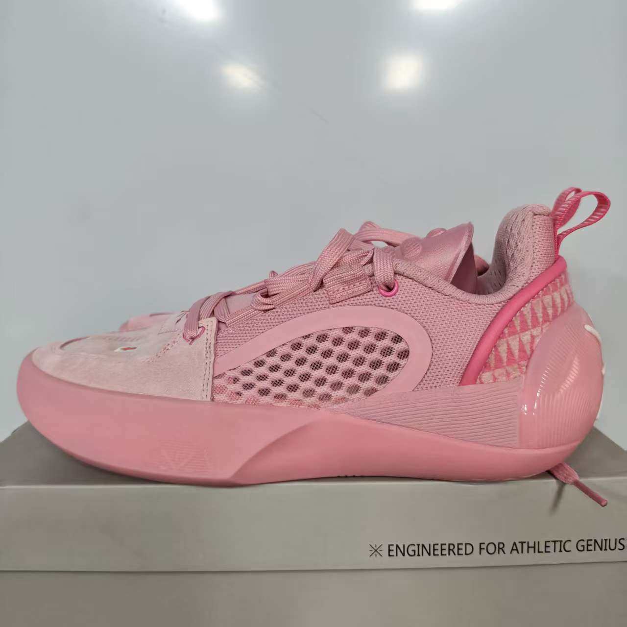 （瑕疵 门店样鞋）李宁全城夏季透气低帮男子实战篮球鞋ABAU029