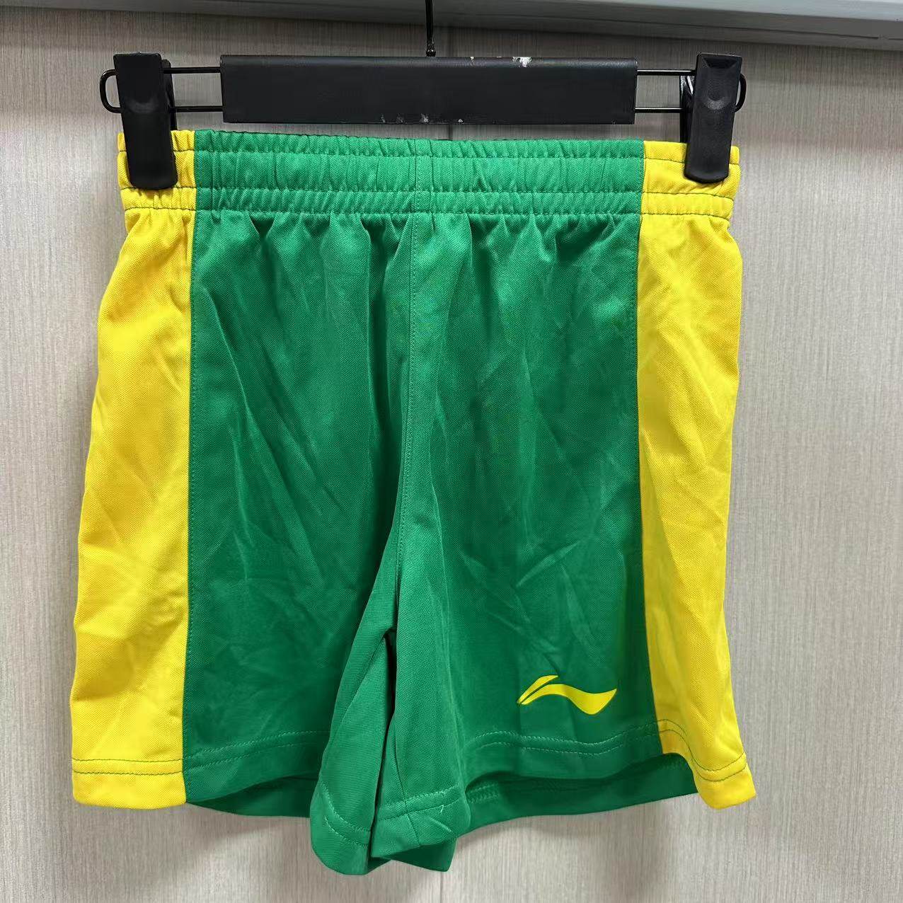 《购买前看详情B品》李宁儿童足球短裤休闲舒适比赛裤AATL382