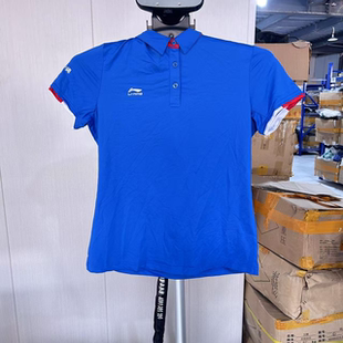 女款 夏季 购买前看详情B品 运动翻领休闲T恤DDDD531 李宁POLO衫