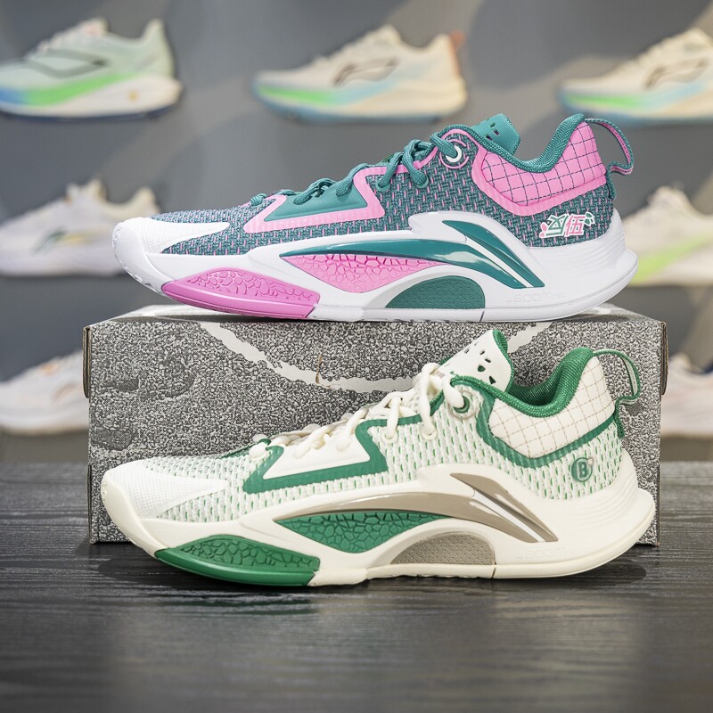 李宁2025秋季新品反伍追猎1男子反光轻量高回弹篮球外场鞋ABFV023