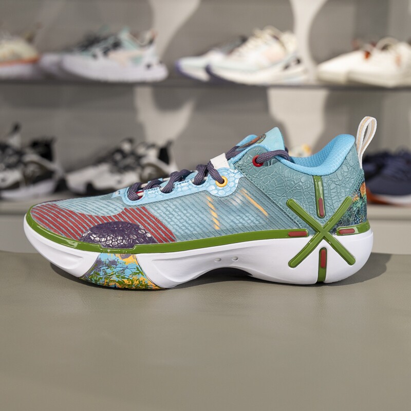 李宁篮球鞋2025新款韦德幻影6男子轻量高回弹透气运动鞋ABPV021