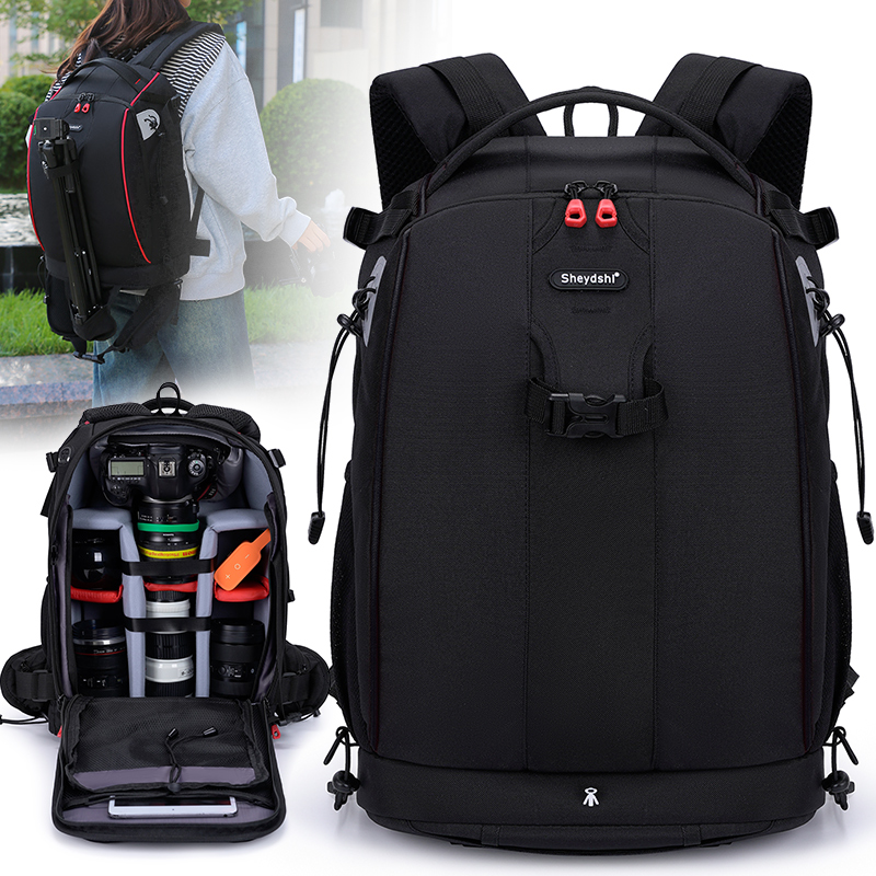 适用于佳能尼康索尼旅行防盗背包