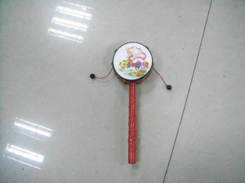 海浪乐器 打击乐器小号拔浪鼓货浪鼓儿童玩具摇铃掌柜推荐