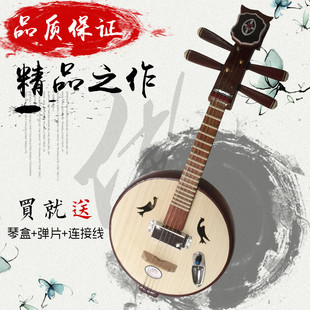 海浪乐器电声乐器电声中阮电声柳琴电声梅花琴木电声琵琶电声柳琴