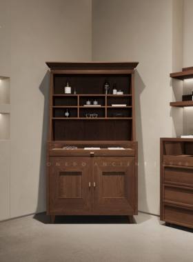 壹筑有古靠墙展示广州展示柜