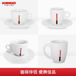 KIMBO陶瓷美式 卡布杯150ml带把拿铁杯浓缩杯60ml 咖啡杯280ml意式
