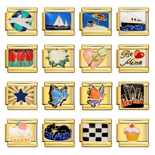 金底DIY模块手链表带链