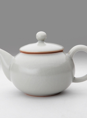 柏采 官方热销款瓷器 开片科研艺术茶器功夫茶具冬青釉HR 137E