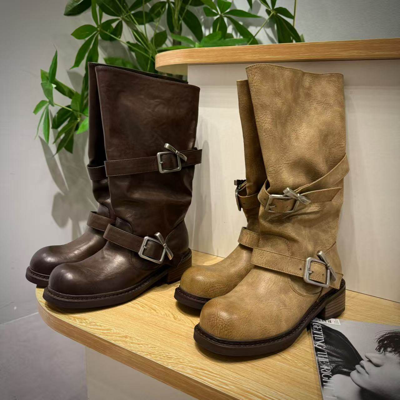 娜娜甄选2025骑士靴女款689-180-1,女鞋,骑士靴,淘宝优惠券,粉丝福利购,淘宝优惠卷