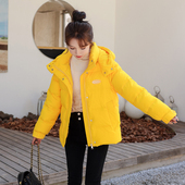 清仓白鸭绒羽绒服女短款 宽松小个子保暖外套潮 韩版 2025年冬季 新款