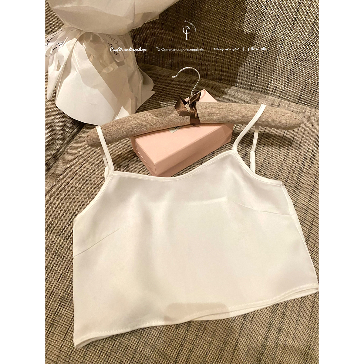 迟伞伞25/ss 通用内搭防走光吊带(按需购入)