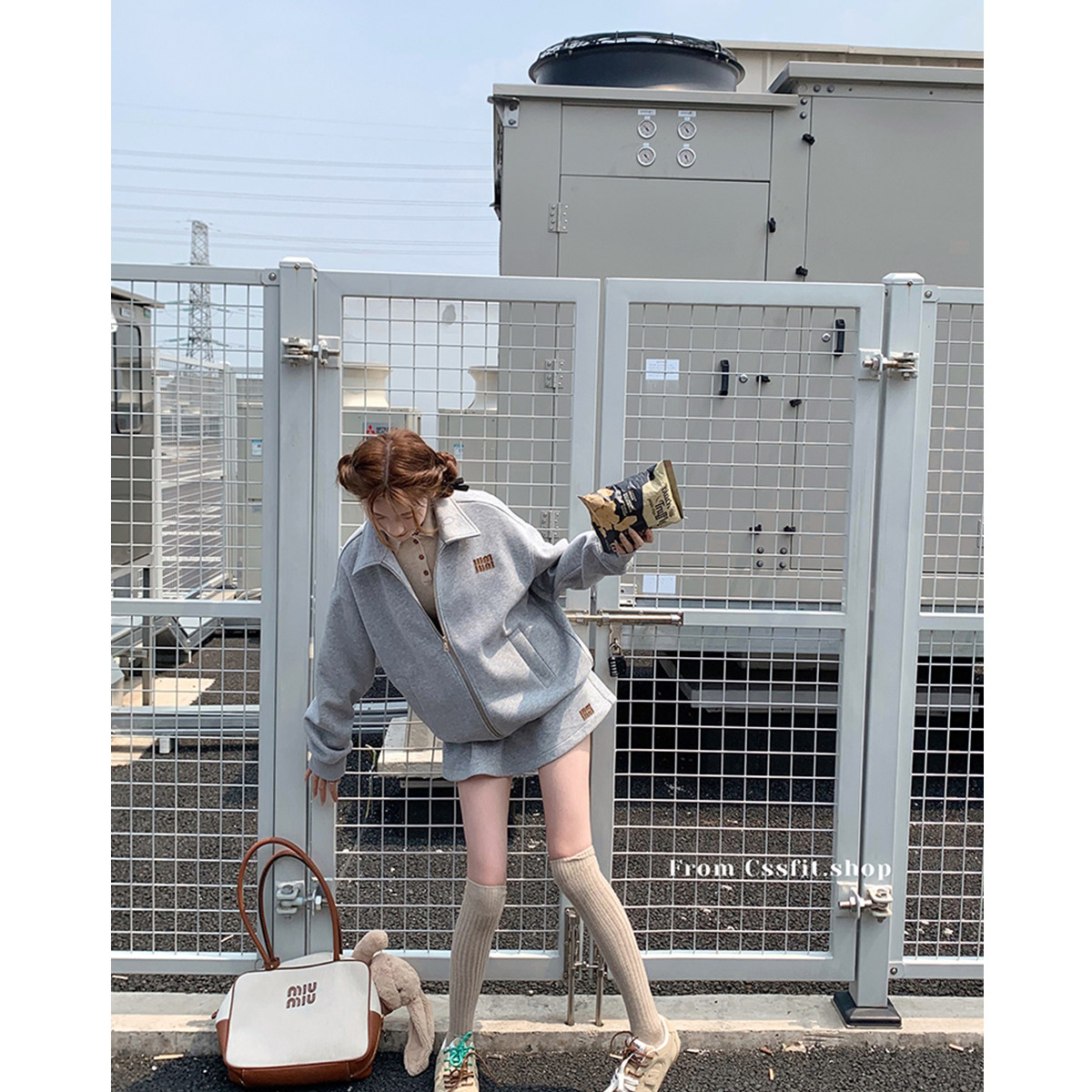 卫衣外套&卫裙迟伞伞2024年秋季